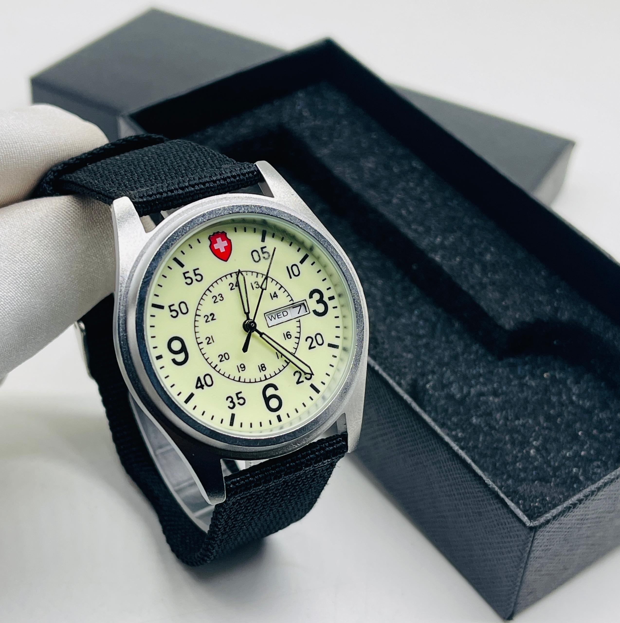 Swiss Glow in the dark watch