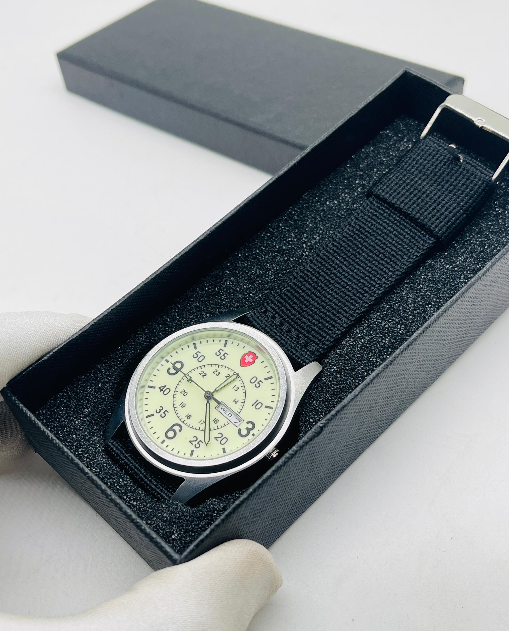 Swiss Glow in the dark watch