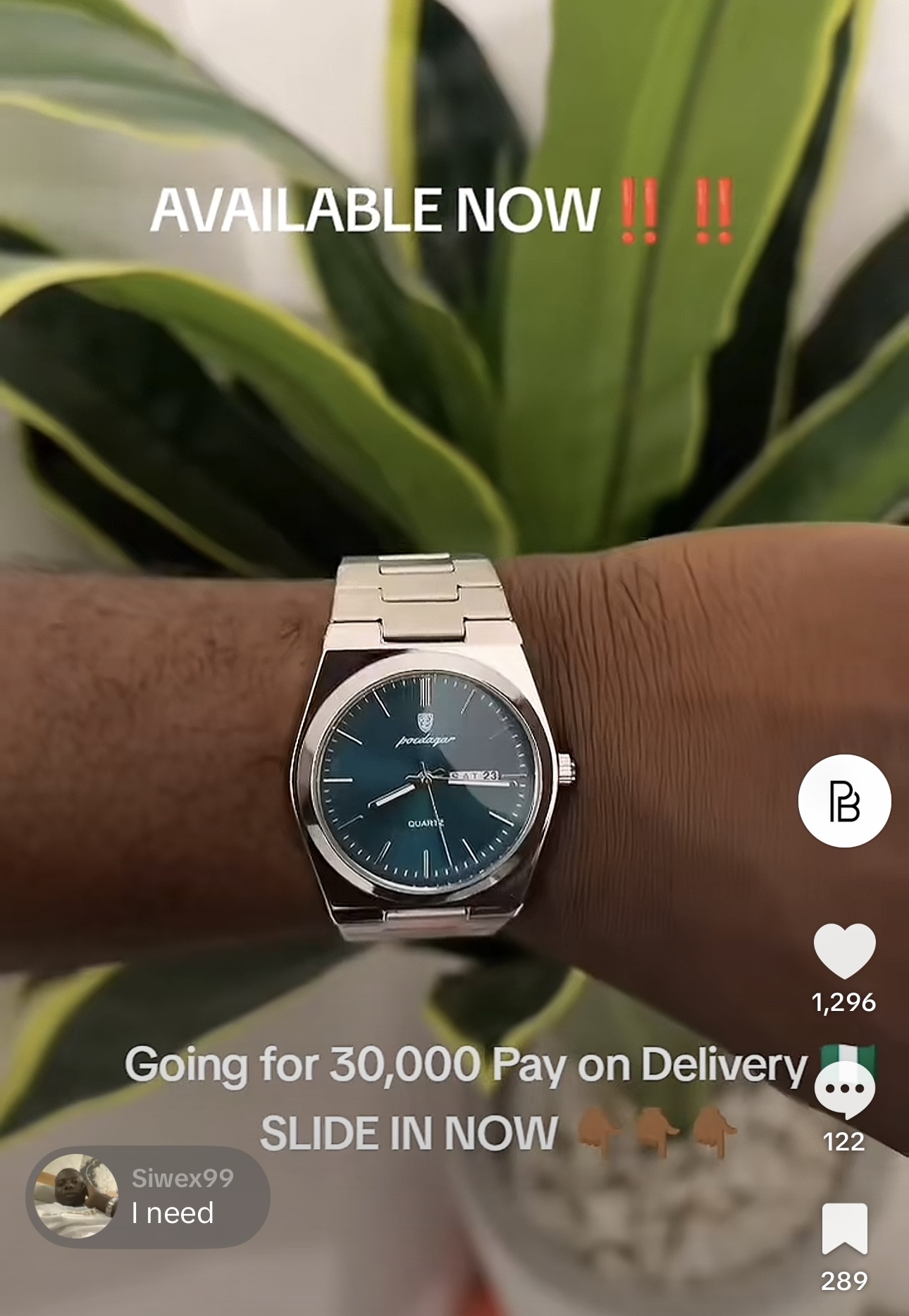 Poedagar Classic Watch