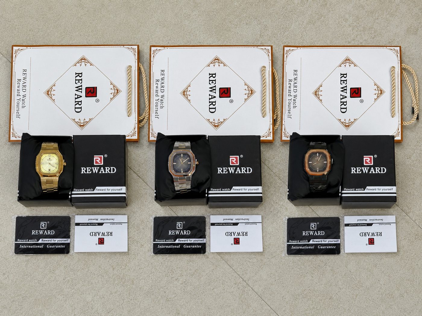 Reward Classic Metal Watch