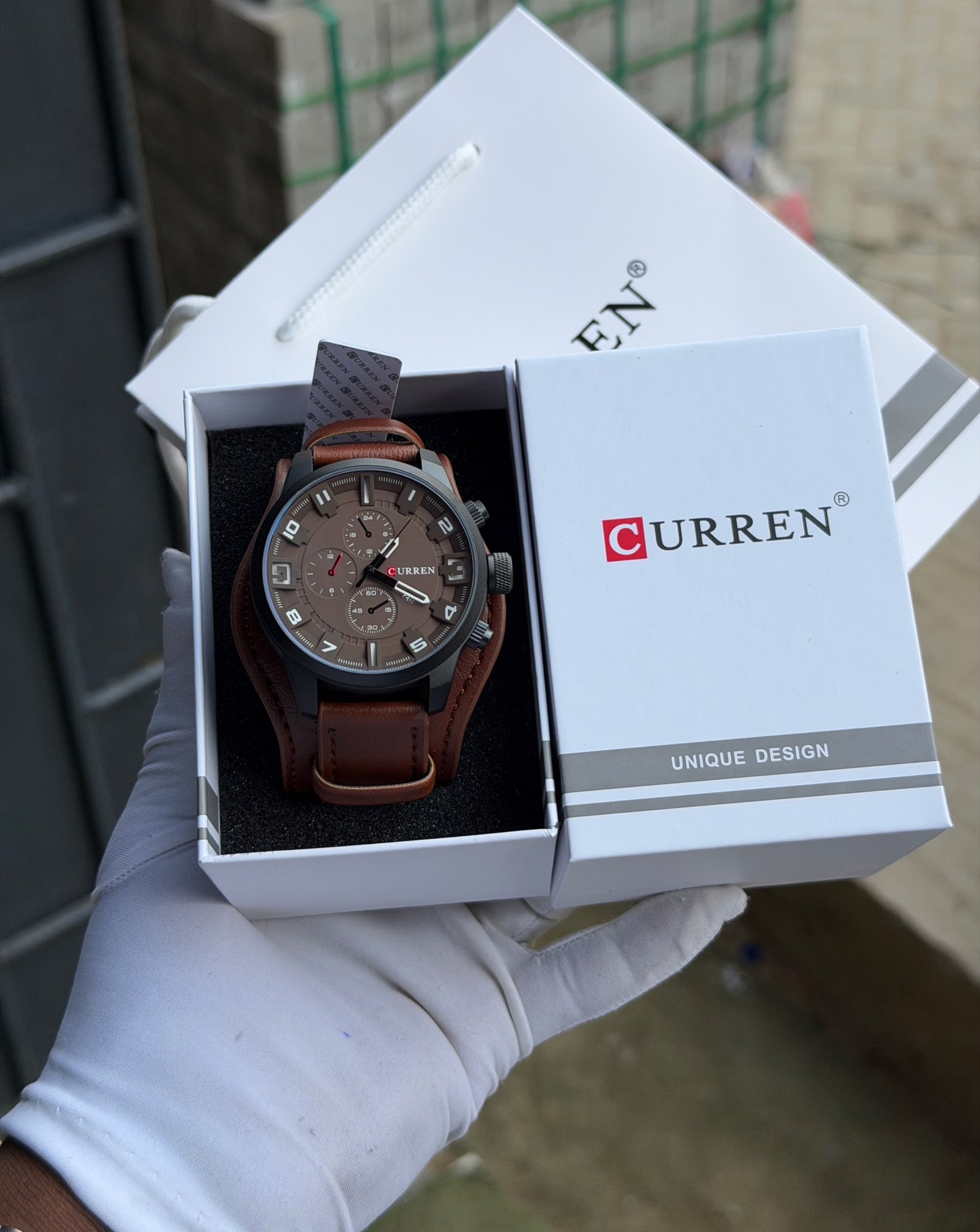 Curren Unique chronograph watch — image 2