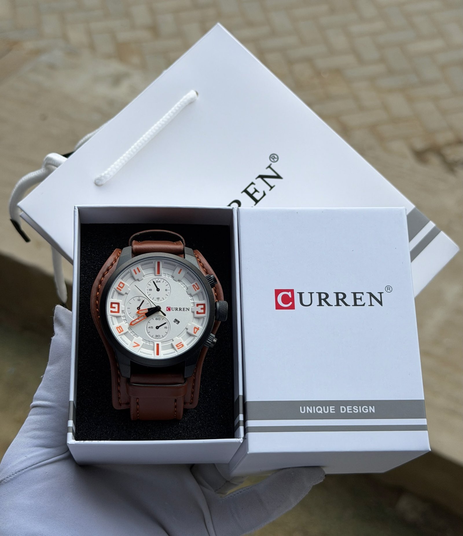 Curren Unique chronograph watch — image 3