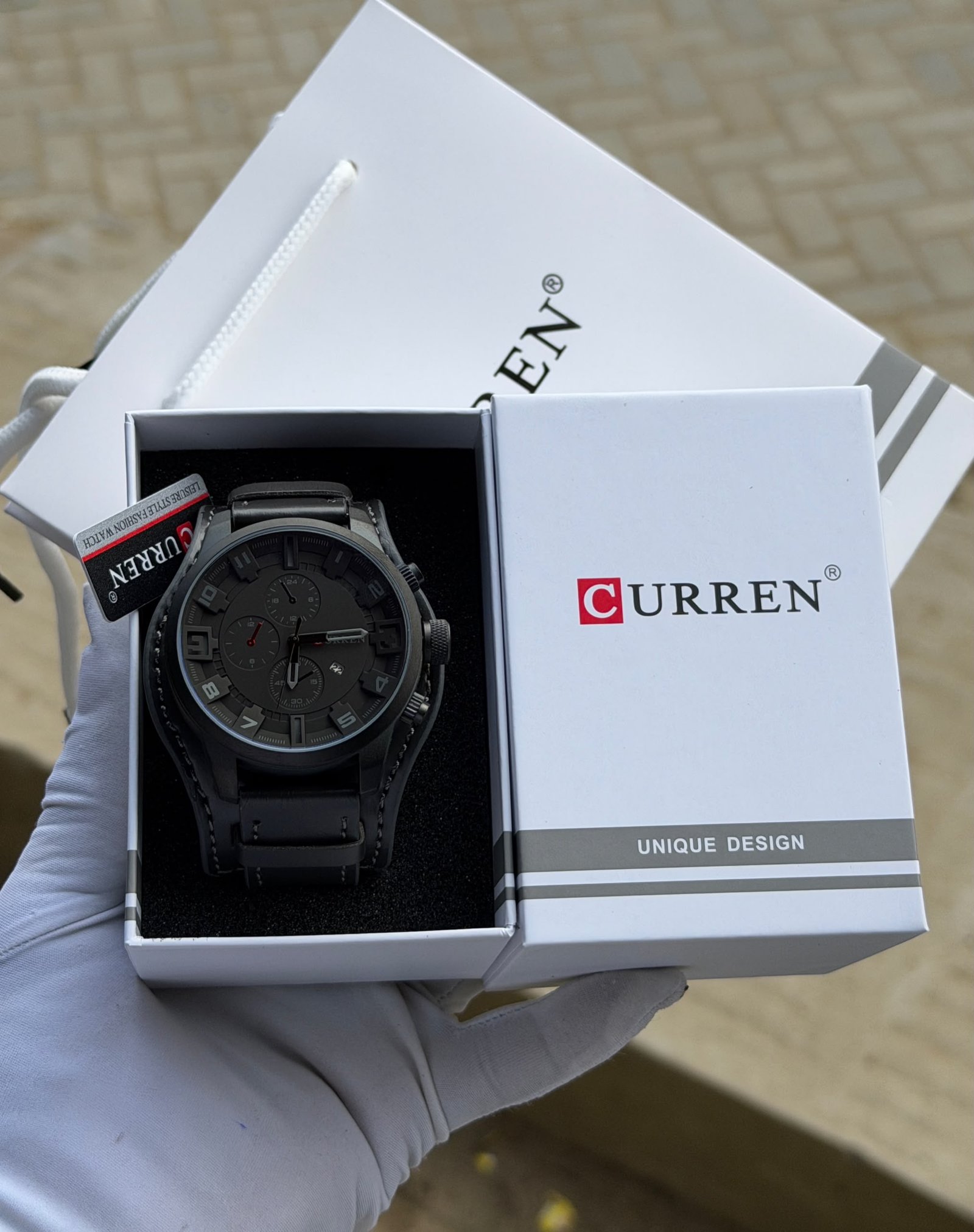 Curren Unique chronograph watch — image 4