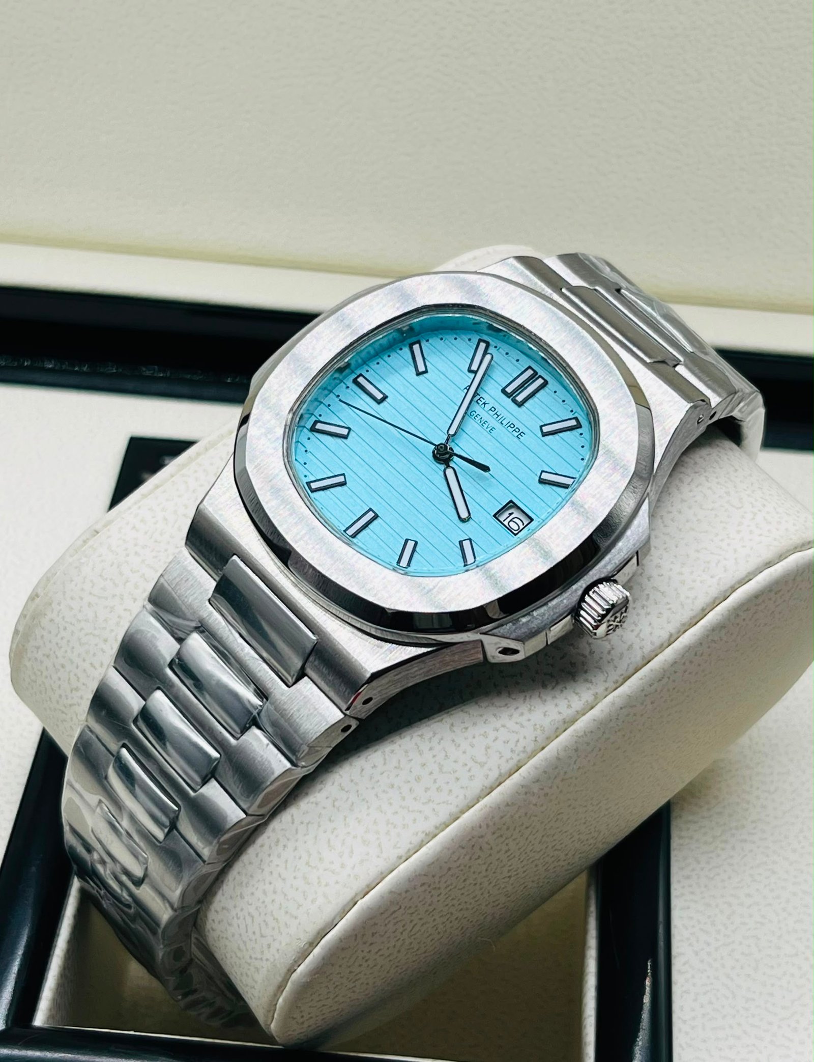 Patek Philippe Nautilus Tiffany Blue Dial Watch