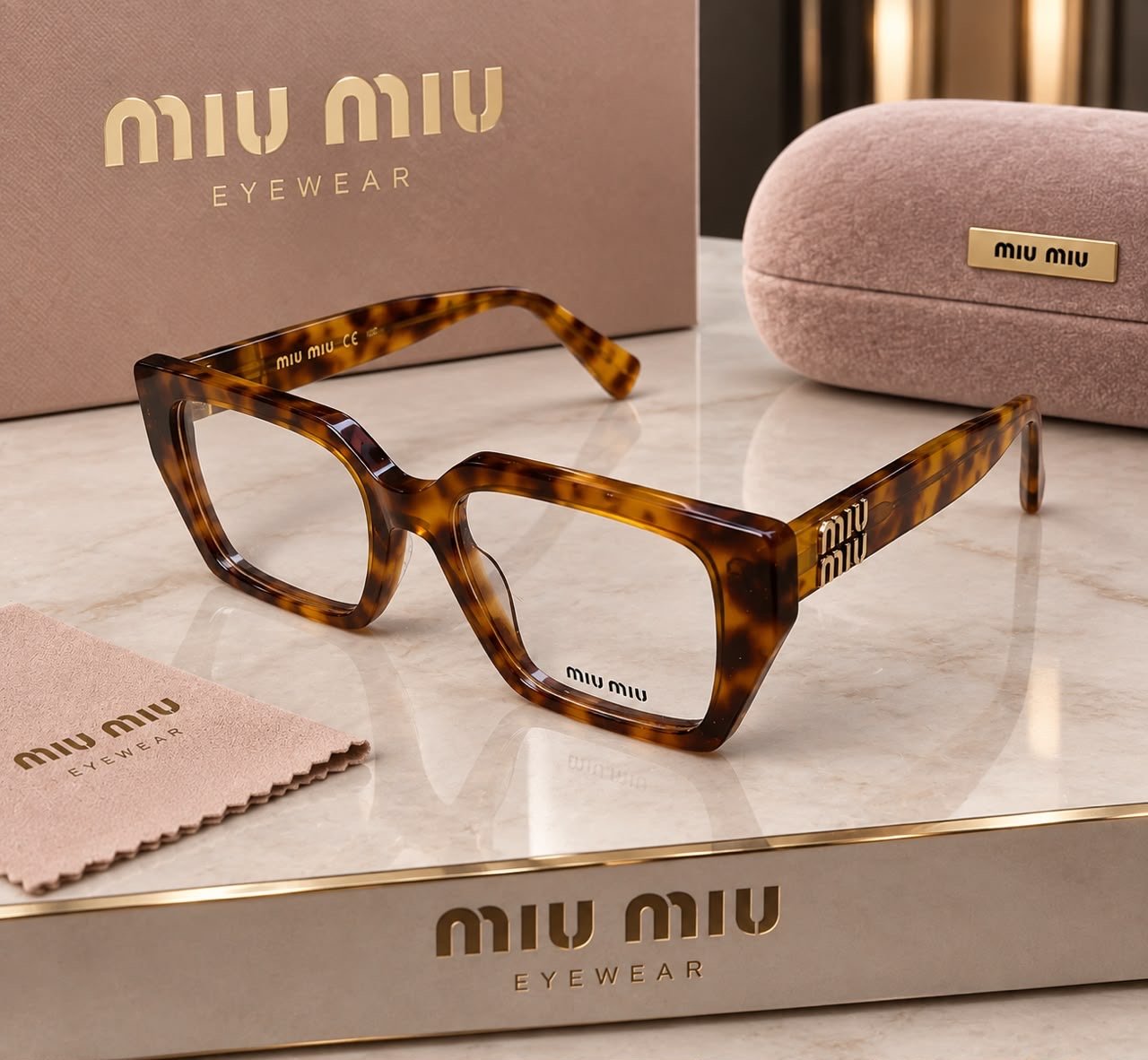Miu Miu Style Square Optical Frames / Sunglasses — image 2