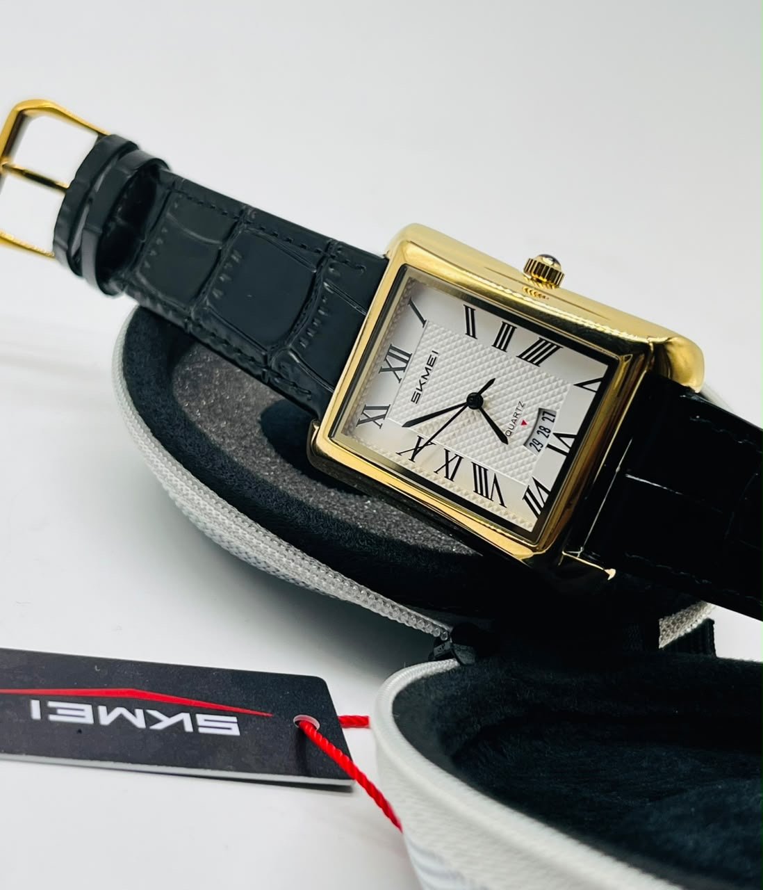 SKMEI Rectangular Tank Style Watch