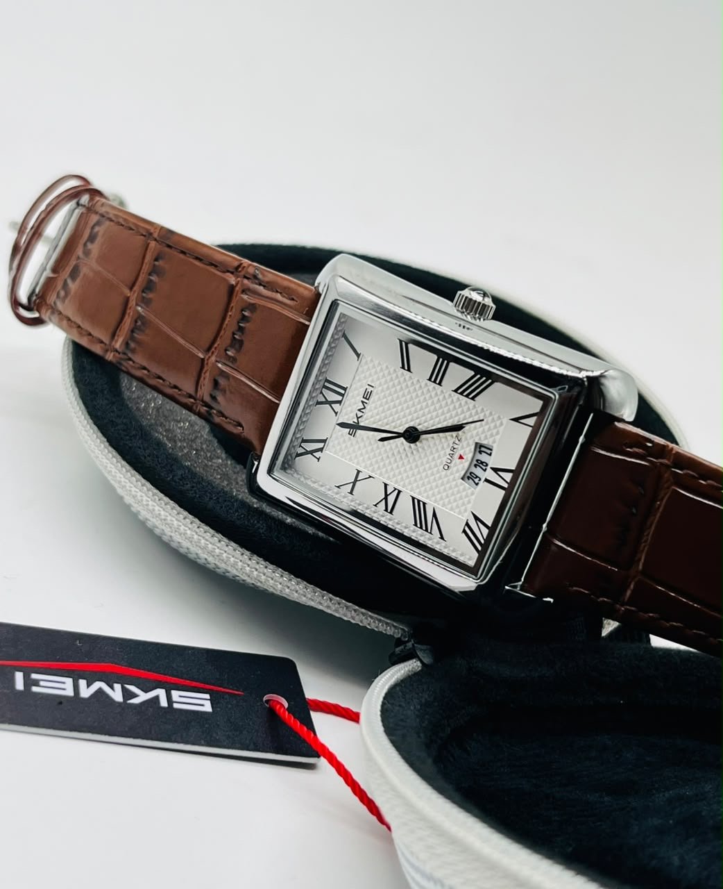 SKMEI Rectangular Tank Style Watch — image 2