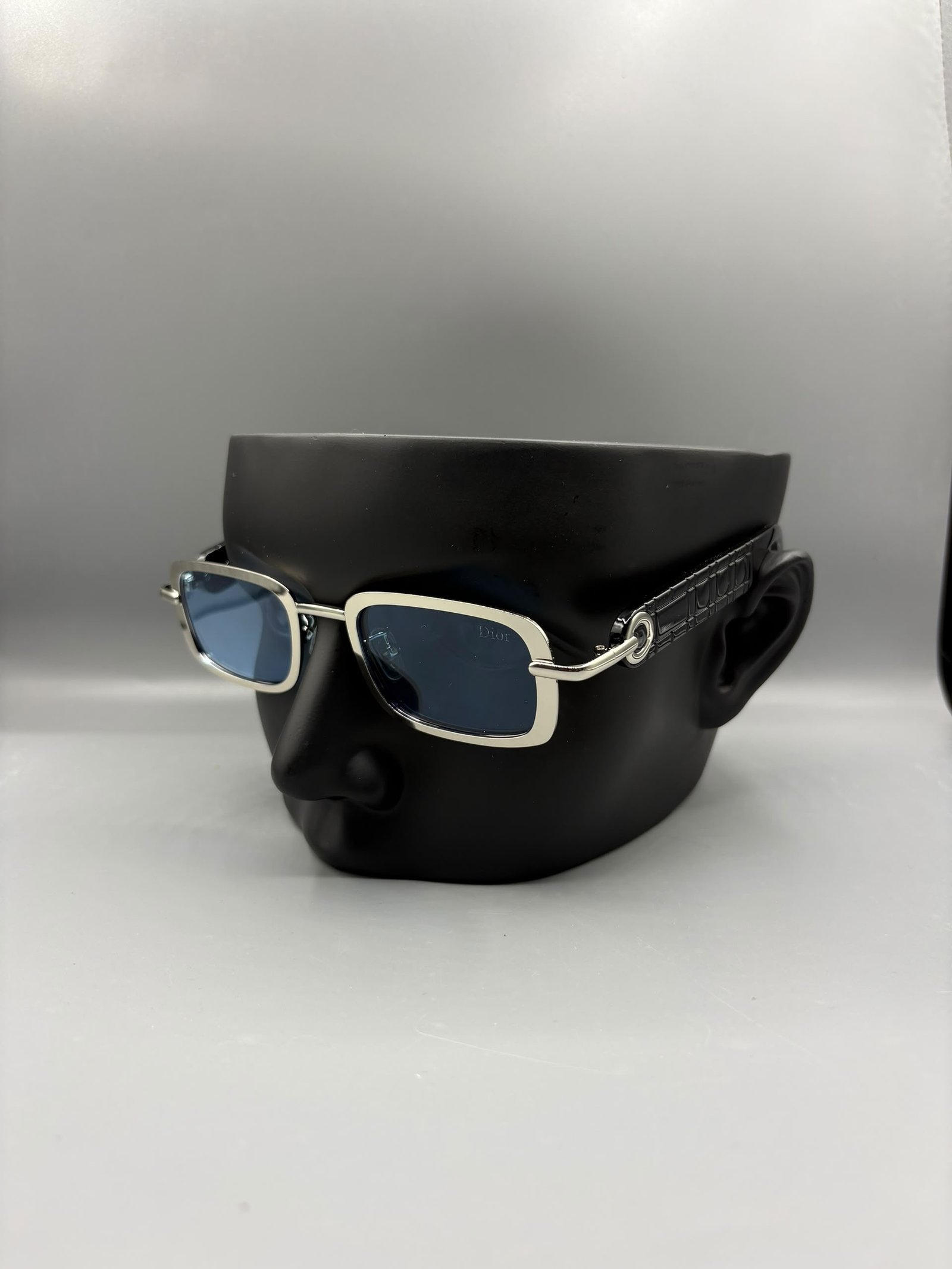 Dior Rectangular Metal Frame Sunglasses — image 2